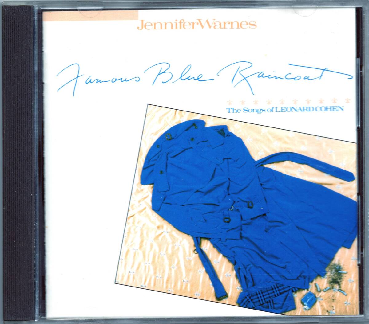 *JENNIFER WARNES( Jennifer * Warn z)/Famous Blue Raincoat*86 год departure таблица. Leonard Cohen. шедевр kava- сборник. большой название запись * редкость первый раз записано в Японии 