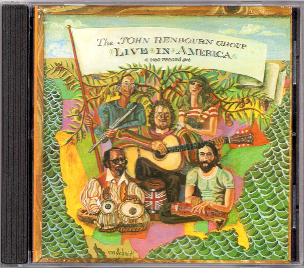 ☆JOHN RENBOURN(ジョン・レンボーン)GROUP/Live In America◆81年録音の貴重なライヴ音源にしてUKトラッドの超大名盤◇初CD化＆廃盤・レア