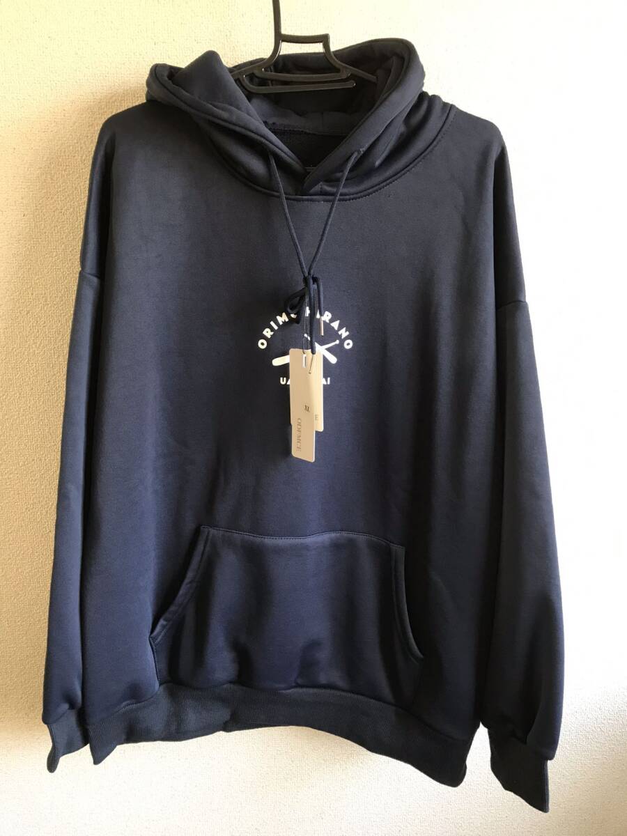  パーカー 長袖 メンズ 秋冬 厚手 ゆったり 裏起毛 プルオーバー XL_画像3