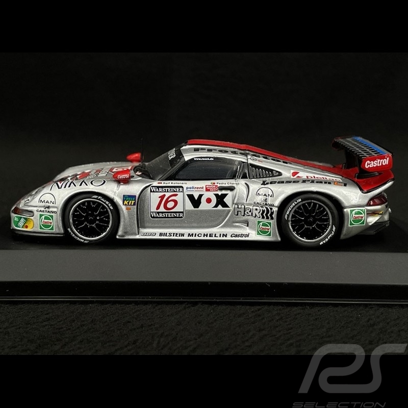 ■ミニチャンプス1/43 ポルシェ911GT1 タイプ 993 n° 16 チーム ルーク レーシング 1997年ル・マン24時間レース