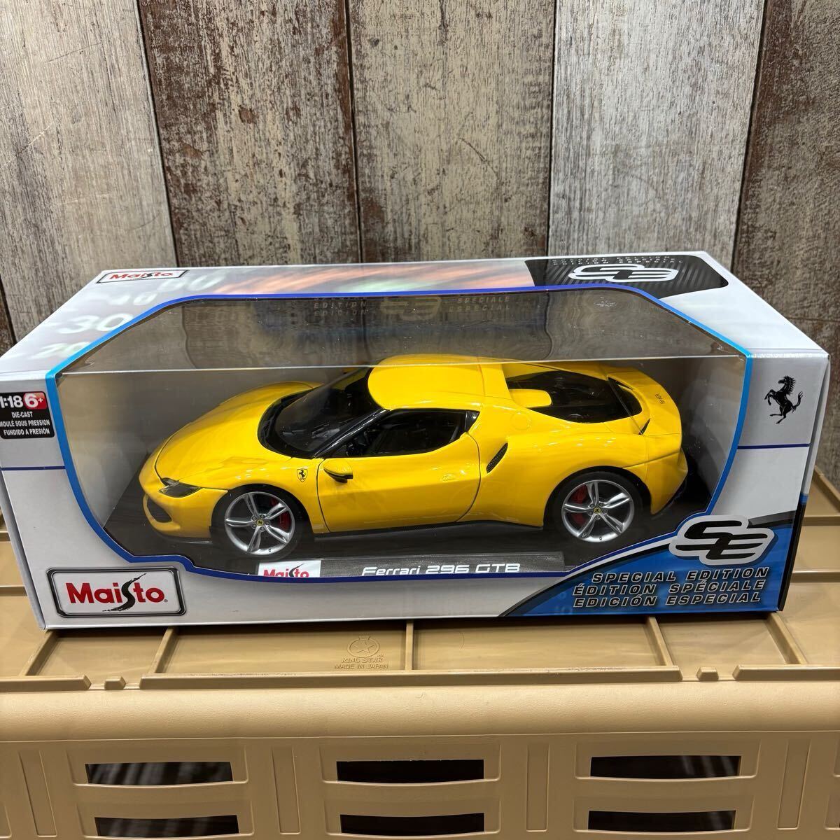 激レア 新品送料安即決Maisto マイスト 1/18 フェラーリ296GTB検）シボレークライスラーアメ車ランボルギーニブガッティマクラーレン