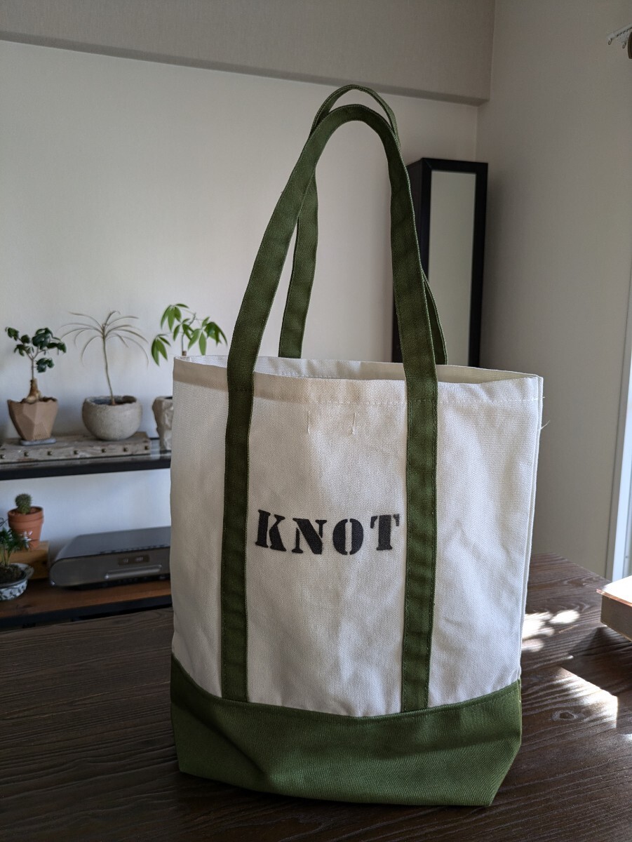 トートバッグ　エコバッグ　knot