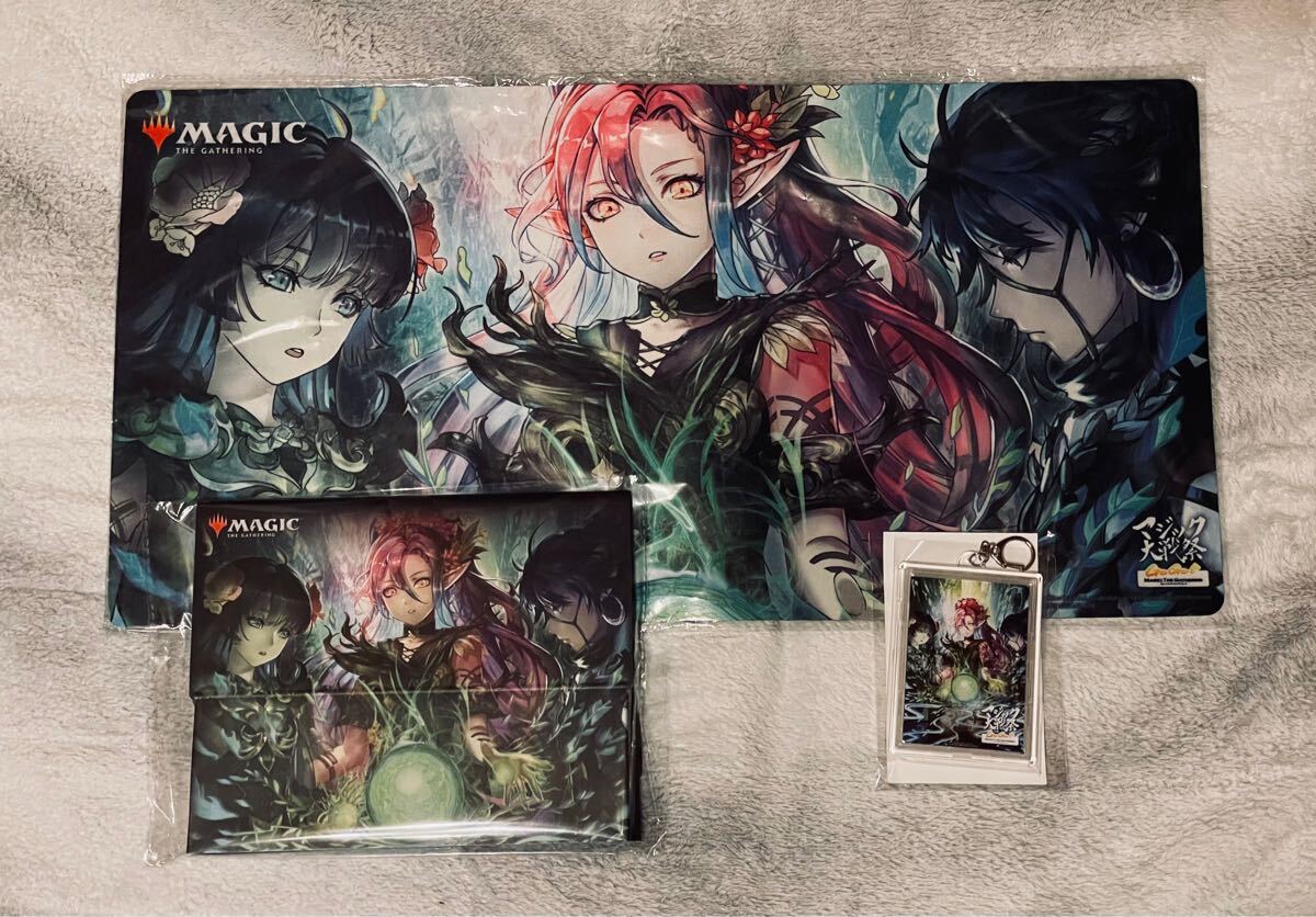 MTG】マジック大戦祭《ラノワールのエルフ》プレイマット×1 MTG】マジック大戦祭《ラノワールのエルフ》プレイマット×1