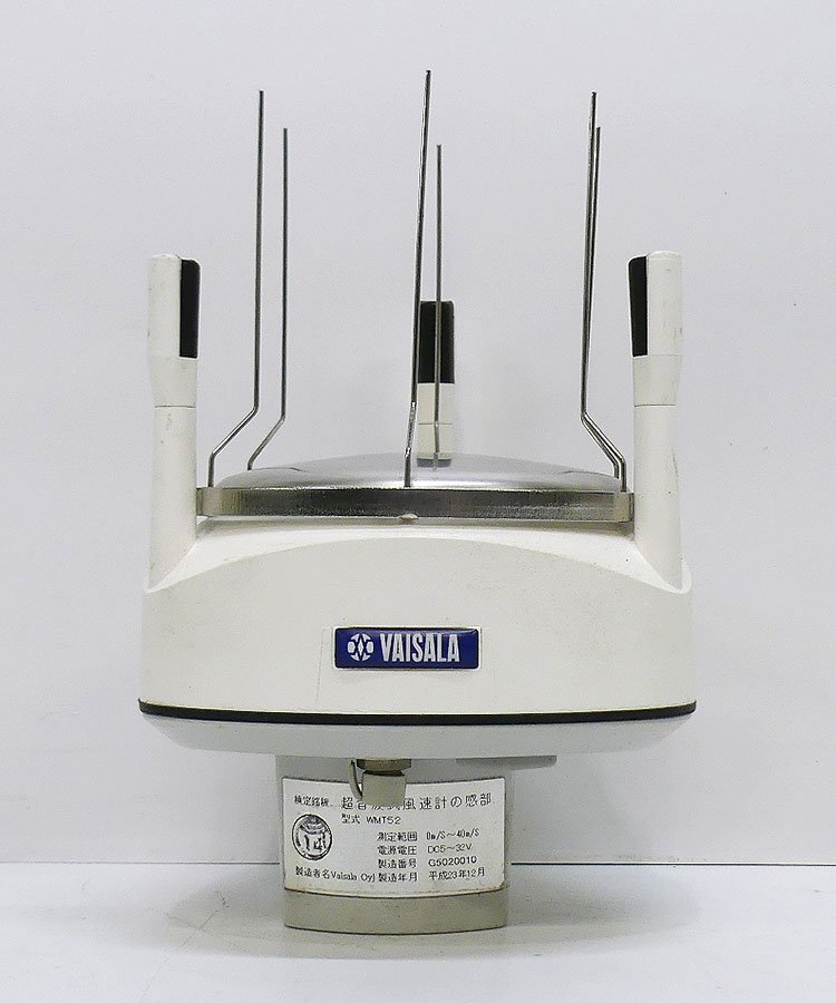 VAISALA WMT52 超音波風向風速センサ データロガー付き (中古 VAISALA WMT52 超音波風向風速センサ データロガー付き (中古