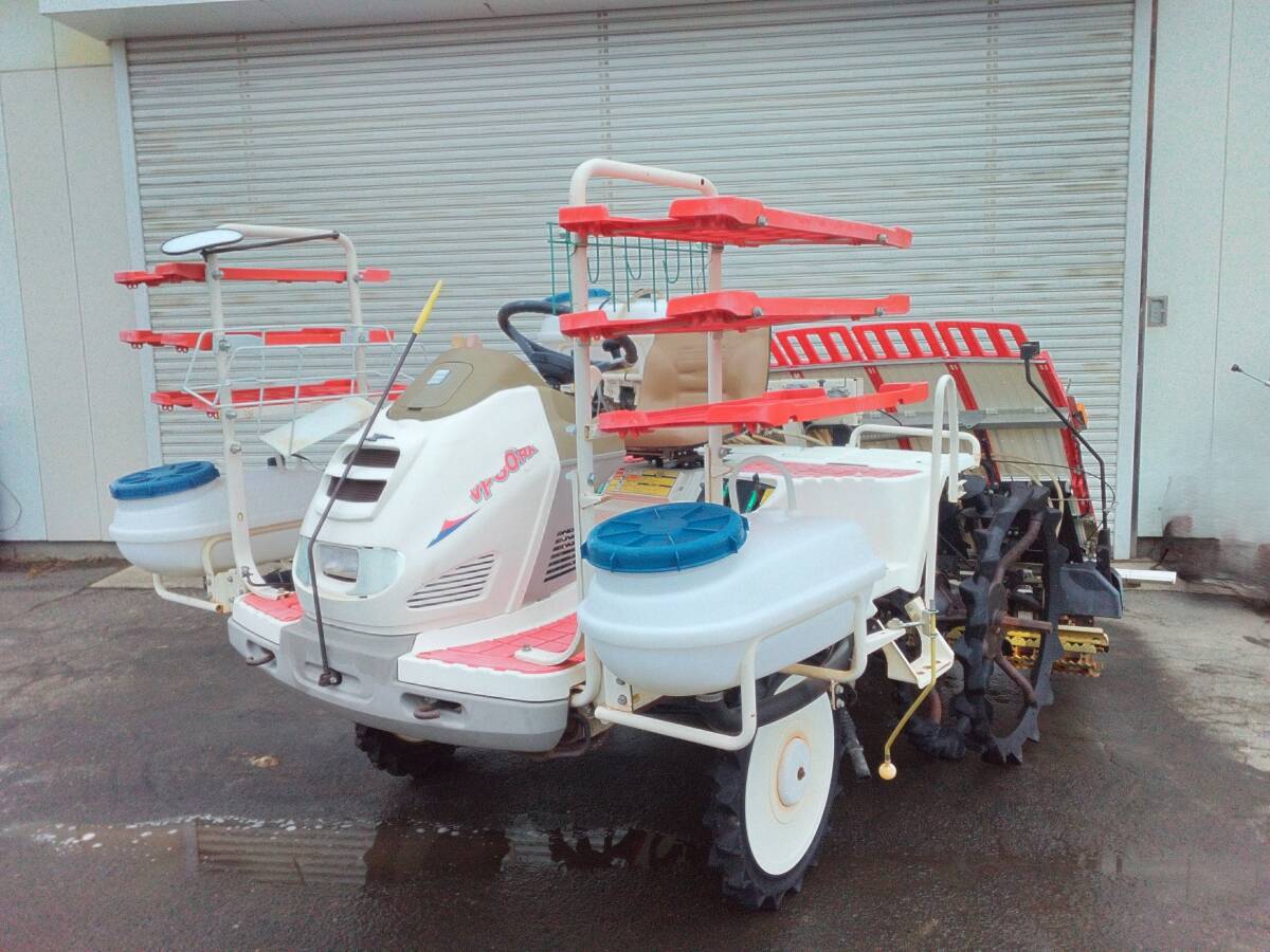 セール 岩手 ヤンマー ６条 田植機 VP60RX 377時間 ペースト 施肥機 LVP60 ダブルタイヤ セル UFO 店頭販売 農機具市場 矢巾店