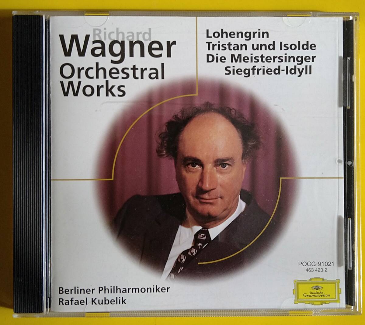 クーベリック「ワーグナー・管弦楽曲集」（国内盤、日本語解説書付き）【中古：CD】_画像1