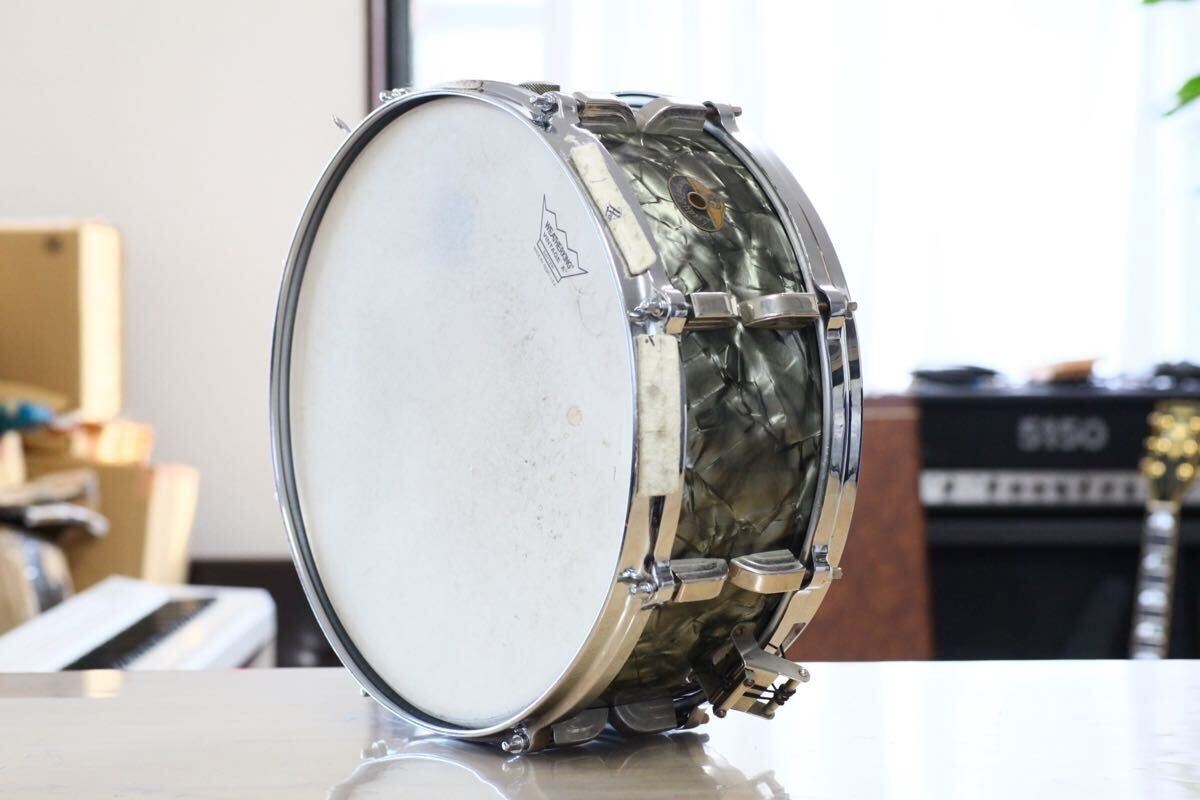 Leedy & Ludwig ラディック スネアドラム 1951年製 ソフトケース付き 