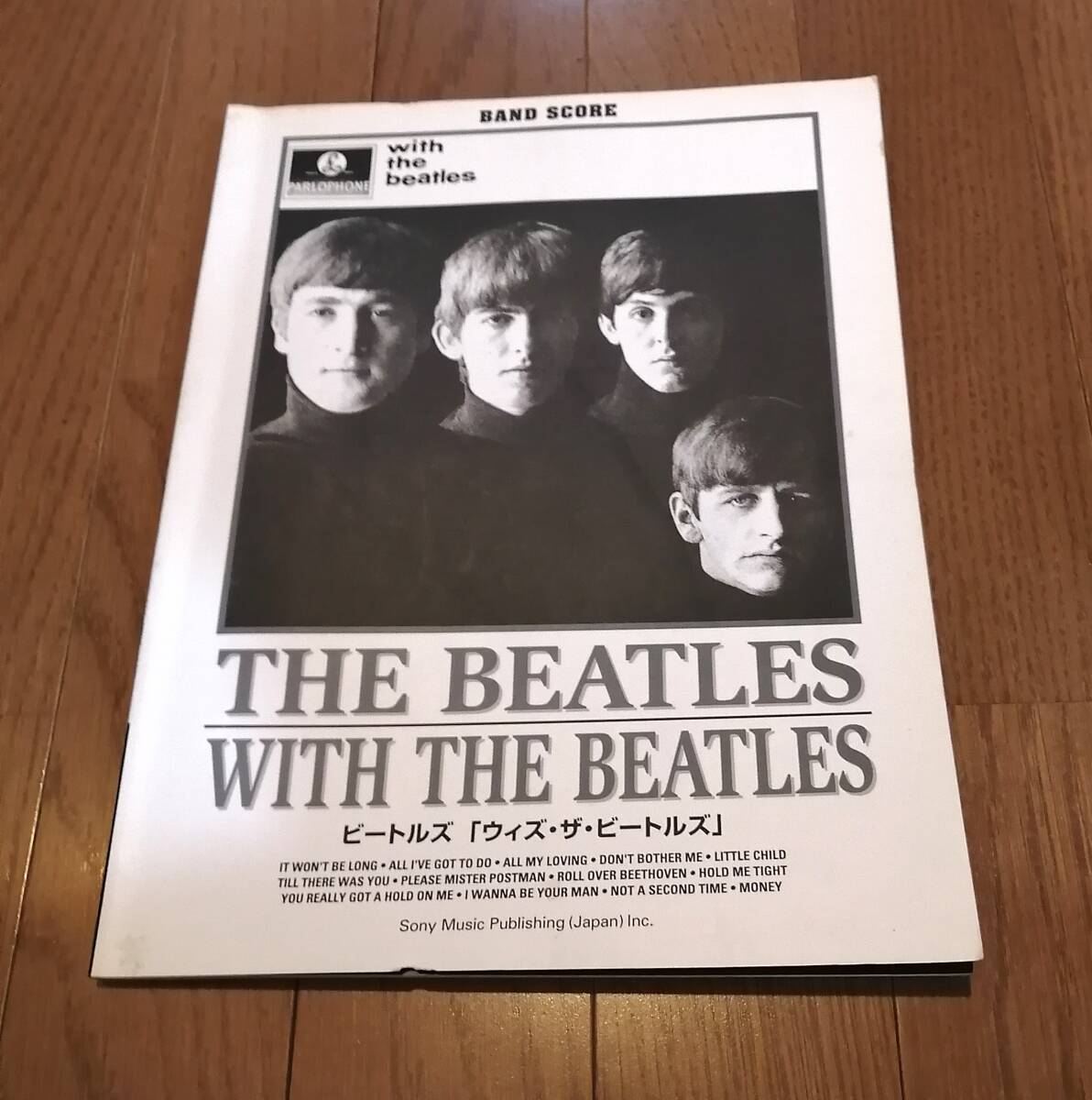 中古バンドスコア ザ・ビートルズ　「ウィズ・ザ・ビートルズ」　THE BEATLES　WITH THE BEATLES