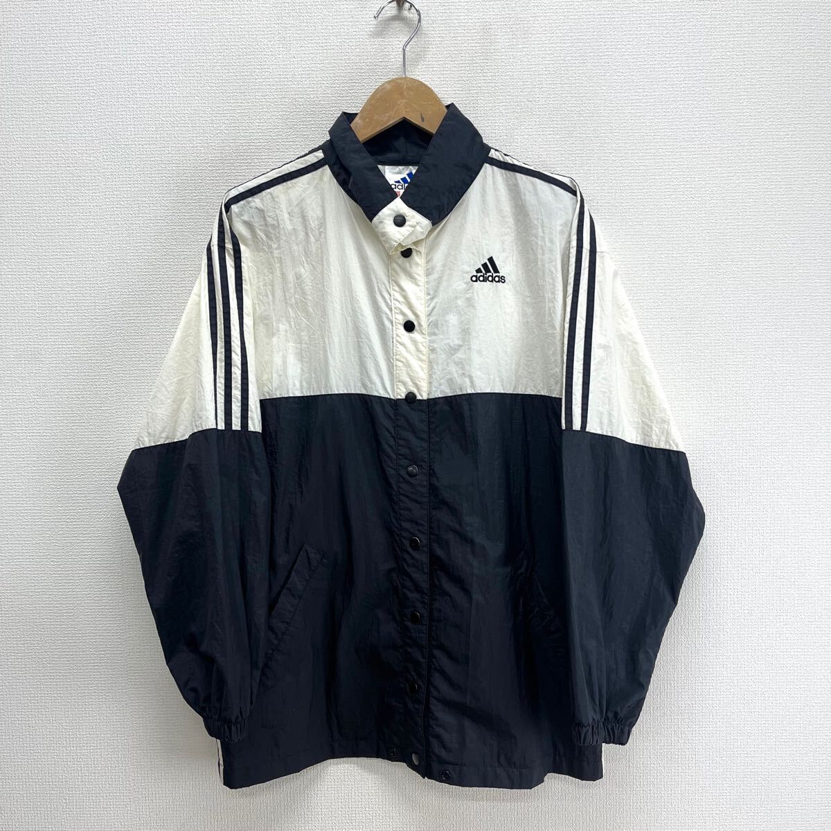 adidas アディダス 90s ナイロンコーチジャケット ロゴ US S adidas アディダス 90s ナイロンコーチジャケット ロゴ US S