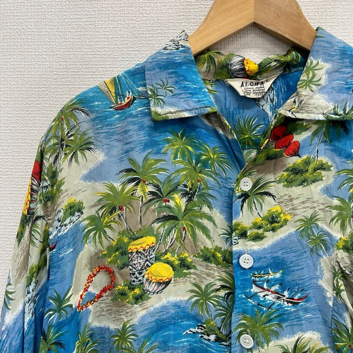 Vintage Hawaiian Aloha RN17372 60s 60年代 ヴィンテージ Vintage Hawaiian Aloha RN17372 60s 60年代 ヴィンテージ