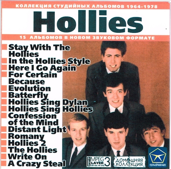 HOLLIES CD1+CD2 大全集 MP3CD 2P⊿