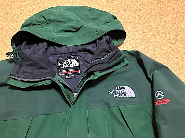 レア☆ノースフェイス SUMMIT マウンテンジャケット GORE-TEX 緑 レア☆ノースフェイス SUMMIT マウンテンジャケット GORE-TEX 緑