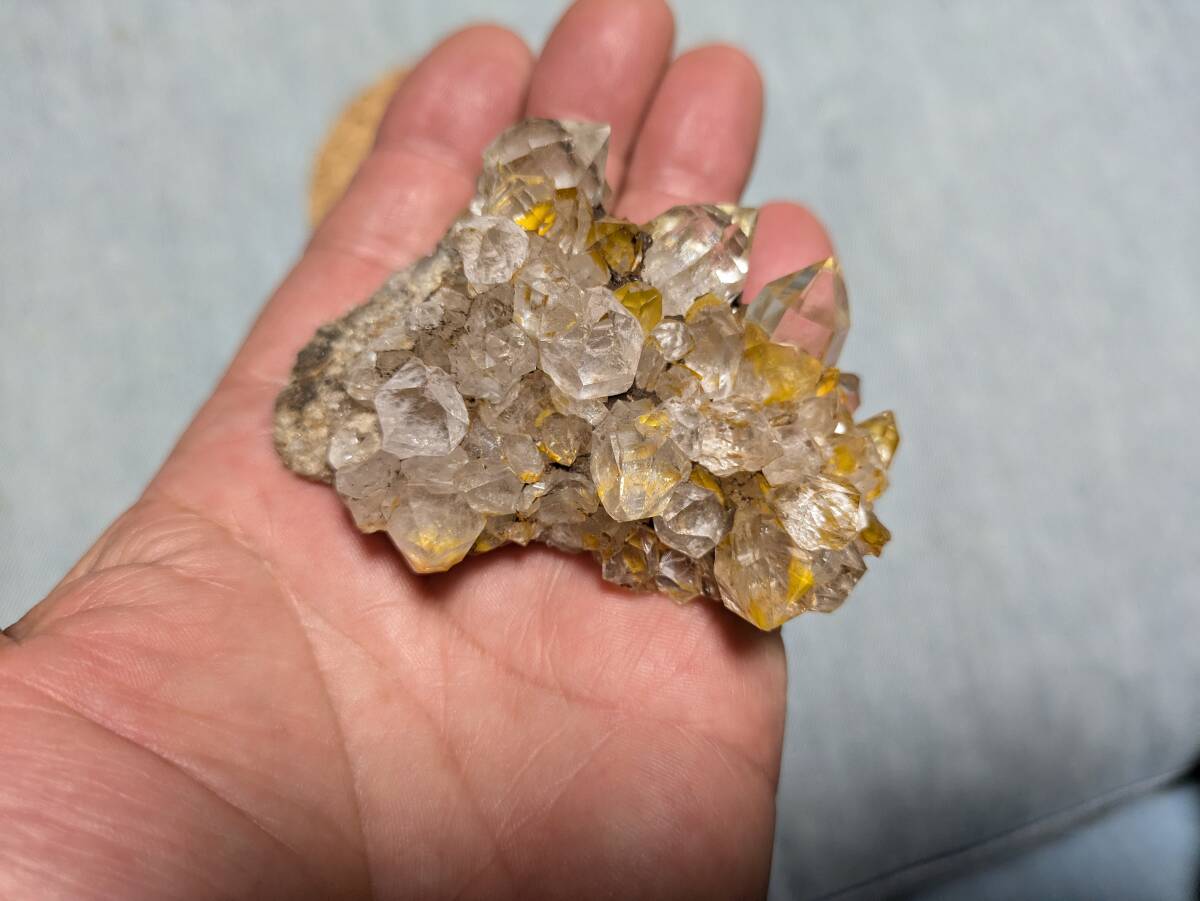 国産水晶、小川山産クラスタ