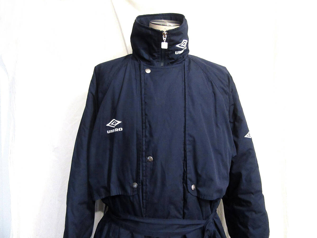英国ビンテージ 90s大文字青タグ UMBRO レア ロングコート 英国ビンテージ 90s大文字青タグ UMBRO レア ロングコート