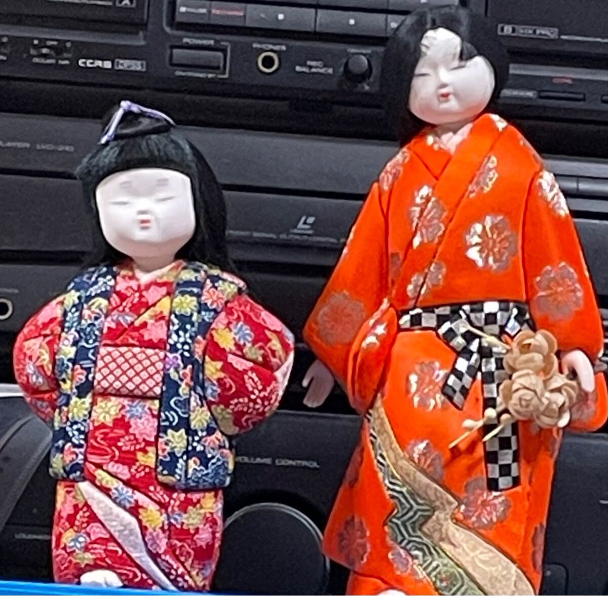 吉野喜代二(作) 人形 共箱 美品 浅原革世氏旧蔵品 y1652