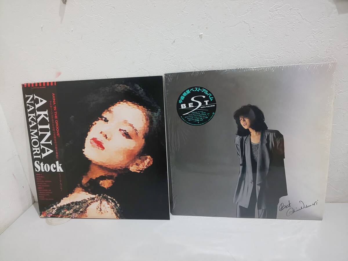 62673★LP 中森明菜 BEST/Stock 2枚セット