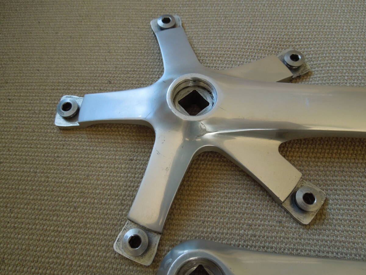 シマノ DURAACE デュラエース FC-7600 167.5㎜ 5ピン 競輪 シマノ DURAACE デュラエース FC-7600 167.5㎜ 5ピン 競輪