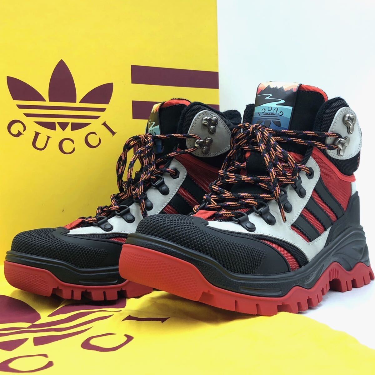 未使用級】 グッチ × アディダス GUCCI adidas コラボ 未使用級】 グッチ × アディダス GUCCI adidas コラボ