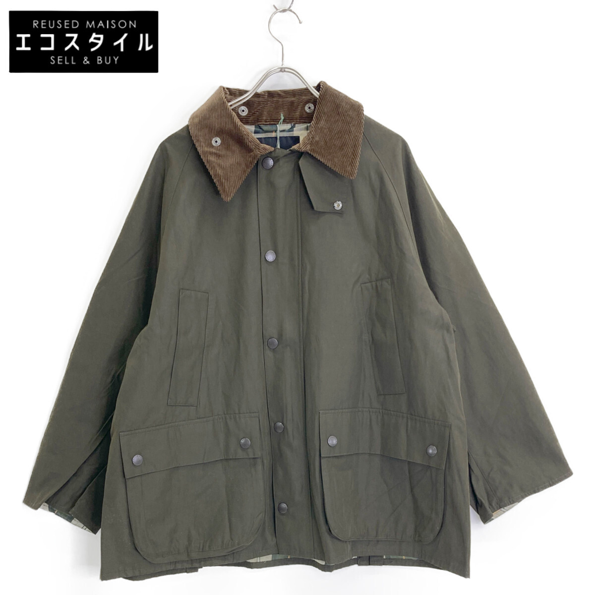 Barbour バブアー 232MCAS099 BIG BEDALE カーキ ビッグビデイル Barbour バブアー 232MCAS099 BIG BEDALE カーキ ビッグビデイル