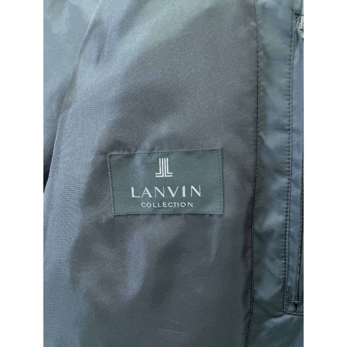 LANVIN ランバン フード付きキルティングダウンジャケット LANVIN ランバン フード付きキルティングダウンジャケット
