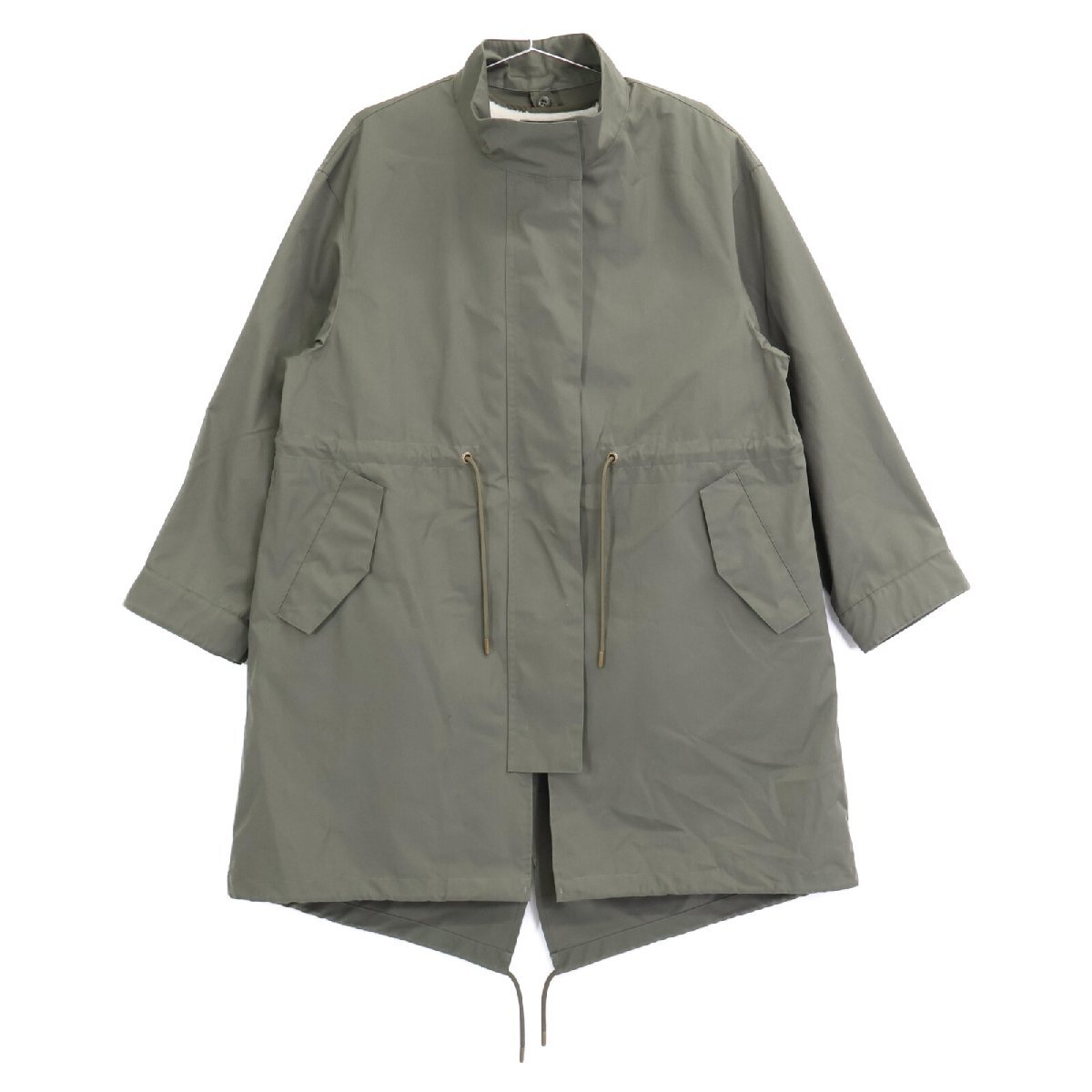 美品/23年製 NIJYUSANKU 23区 CMSWSA0931 4WAY モッズ コート 38 カーキ レディース_画像2