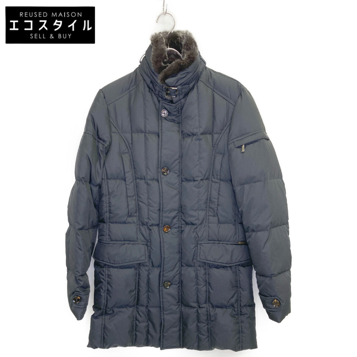 MOORER ムーレー ブラック VALENTE-KM バレンテ ダウンコート MOORER ムーレー ブラック VALENTE-KM バレンテ ダウンコート