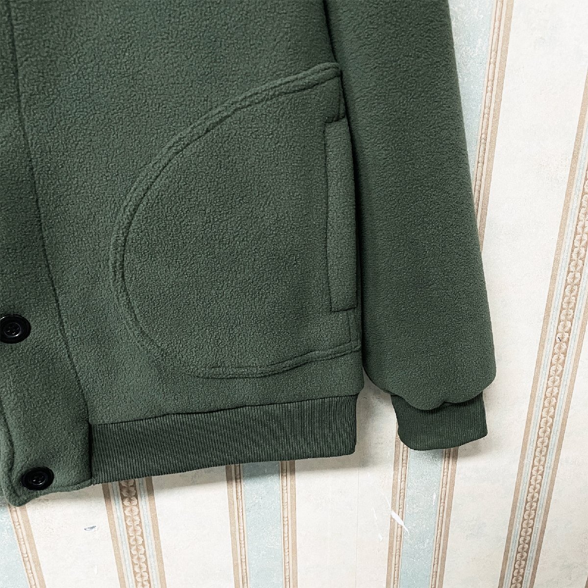 高級定価7万FRANKLIN MUSKアメリカジャケットカシミヤ100%裏起毛