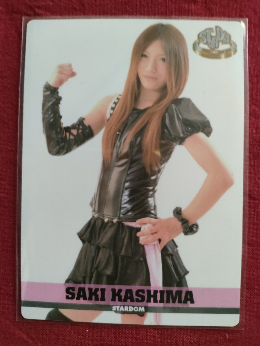エ*ス様 貴重品 スターダム ☆ 鹿島沙希 名刺 business card Yahoo!オークション - スターダム鹿島沙希 女子プロレスカード