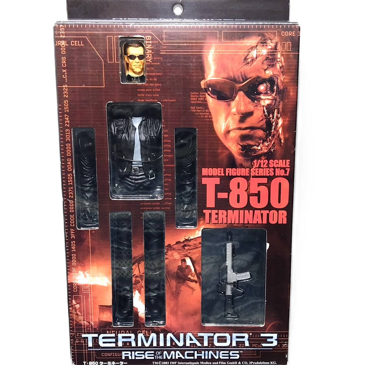 ＜送料無料＞【新品】【未開封】　ターミネーター 3　T850　フィギュア　スカイネット　映画　アーノルド・シュワルツェネッガー