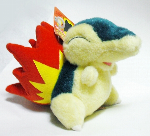 ポケモン ぬいぐるみ ヒノアラシ POCKET MONSTERS ポケットモンスター 紙タグ有り TOMY赤タグ 未使用 即決有り Cyndaquil 初代 初期