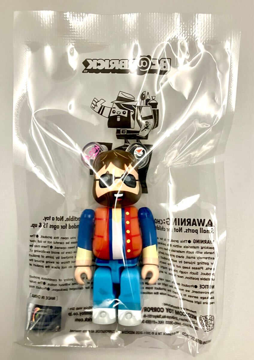 ベアブリック【BE@RBRICK】DCON（Designer Con） 2020年VIPチケット特典（非売品）Vincent（Marty Ver)バックトゥーザフューチャー