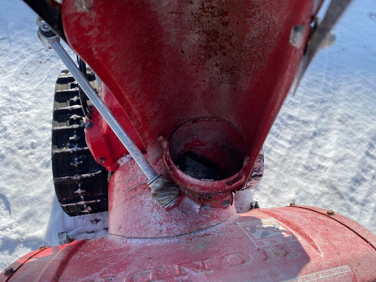北見近郊 小さめちょうどいいサイズ ホンダ除雪機 HS55 6 北見近郊 小さめちょうどいいサイズ ホンダ除雪機 HS55 6