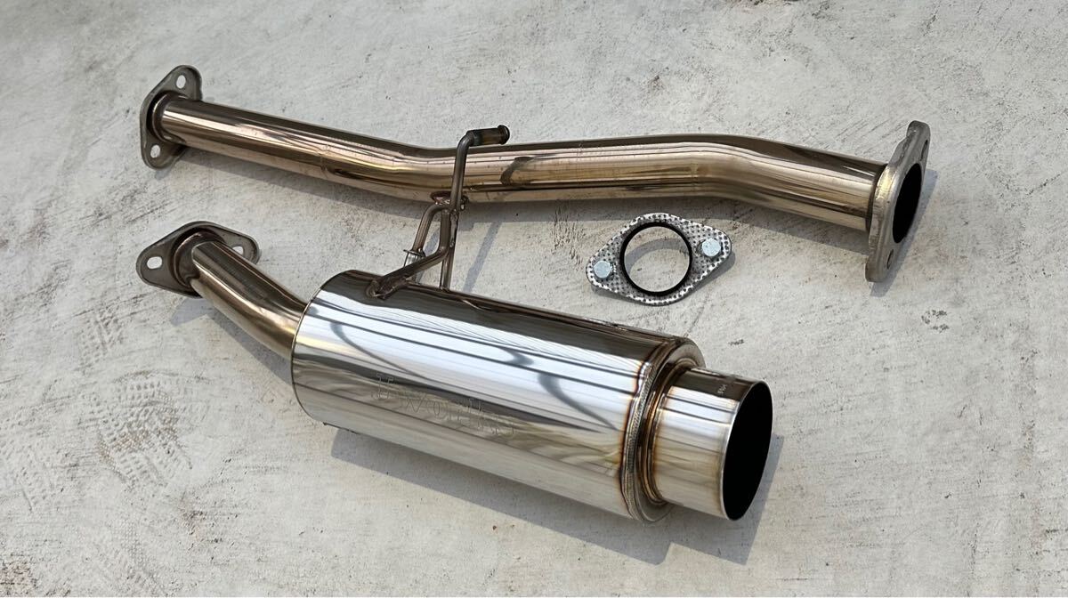 車検対応 書類有り カプチーノ J-works マフラー EA11R 