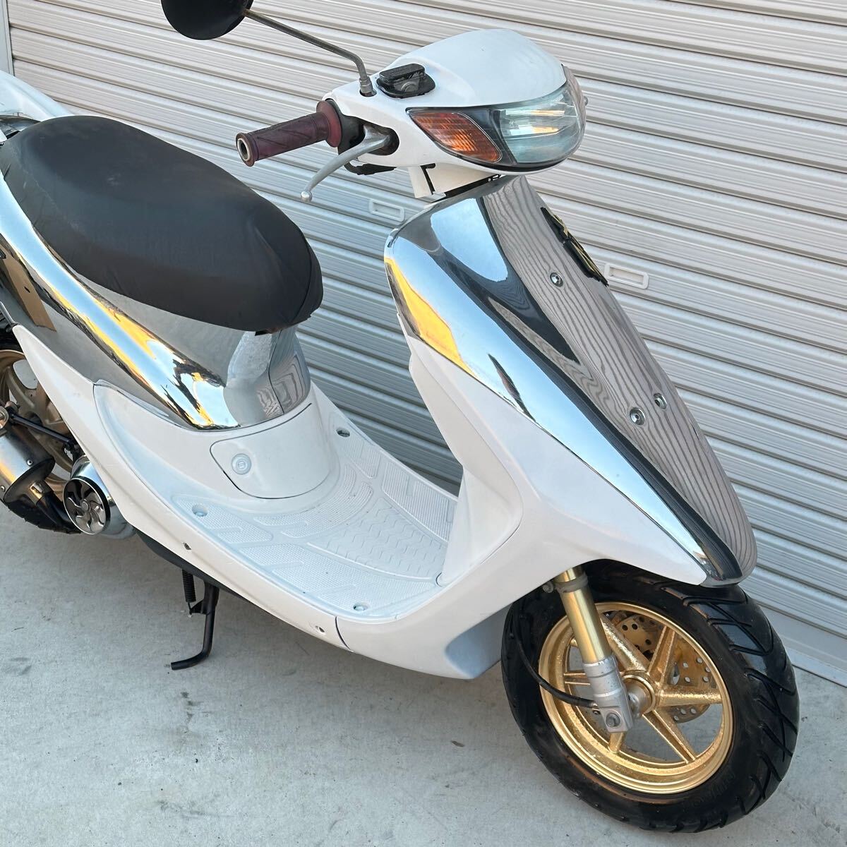 茨城 ホンダ ライブディオ DIO ZX AF35 メッキ フルカスタム LED 茨城 ホンダ ライブディオ DIO ZX AF35 メッキ フルカスタム LED