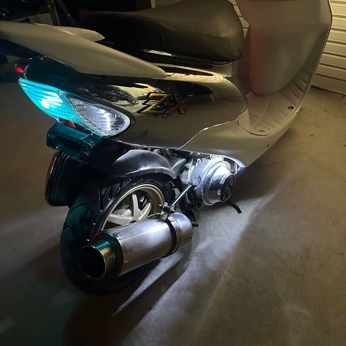 茨城 ホンダ ライブディオ DIO ZX AF35 メッキ フルカスタム LED 茨城 ホンダ ライブディオ DIO ZX AF35 メッキ フルカスタム LED