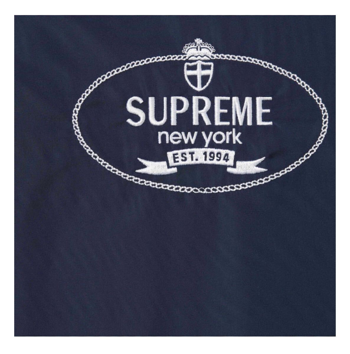 Supreme 2024FW Crest Coaches Jacket Navy Sサイズ Supreme 2024FW Crest Coaches Jacket Navy Sサイズ