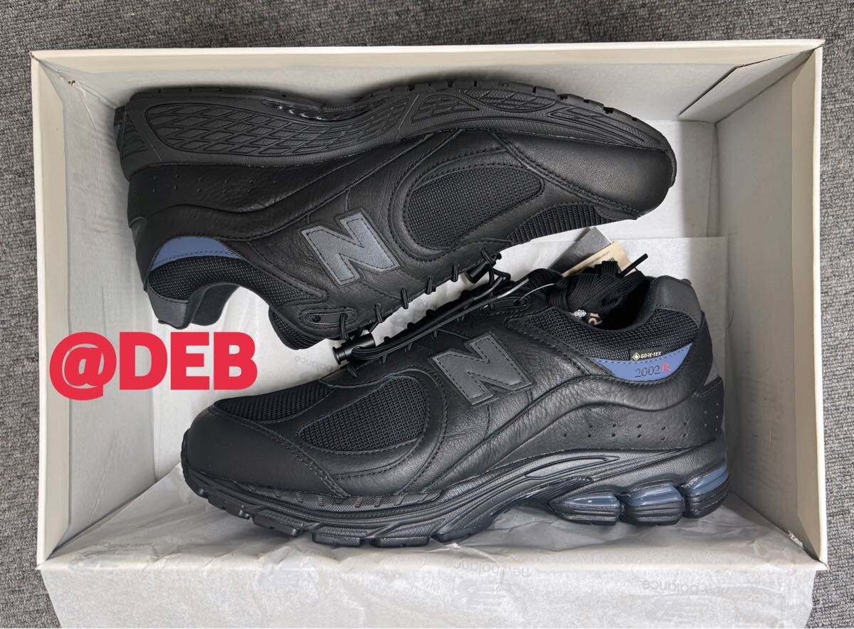 JJJJound × New Balance 2002R GORE-TEX Black 29 0cm JJJJound × New Balance 2002R GORE-TEX Black 29 0cm