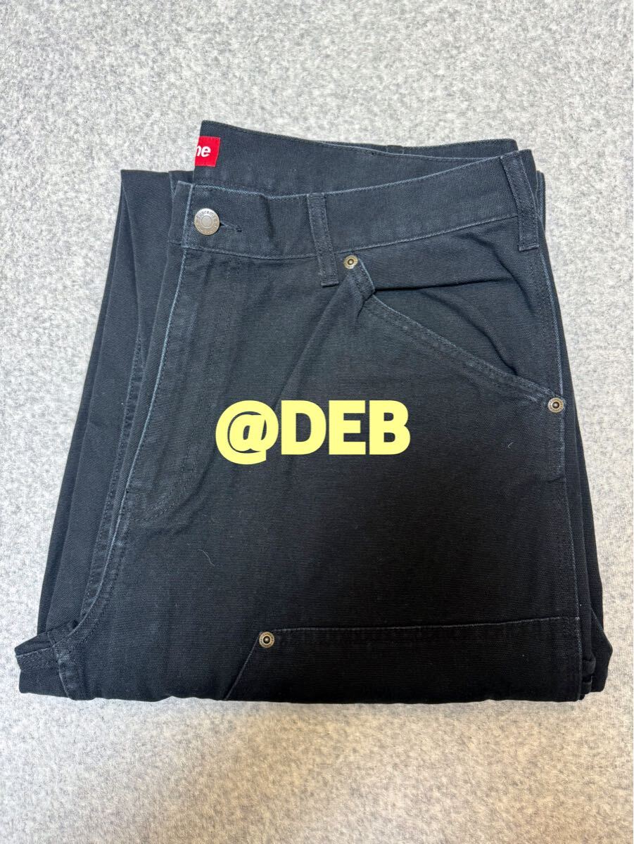 Supreme 2024FW Double Knee Painter Pant Black 36シュプリーム Supreme 2024FW Double Knee Painter Pant Black 36シュプリーム