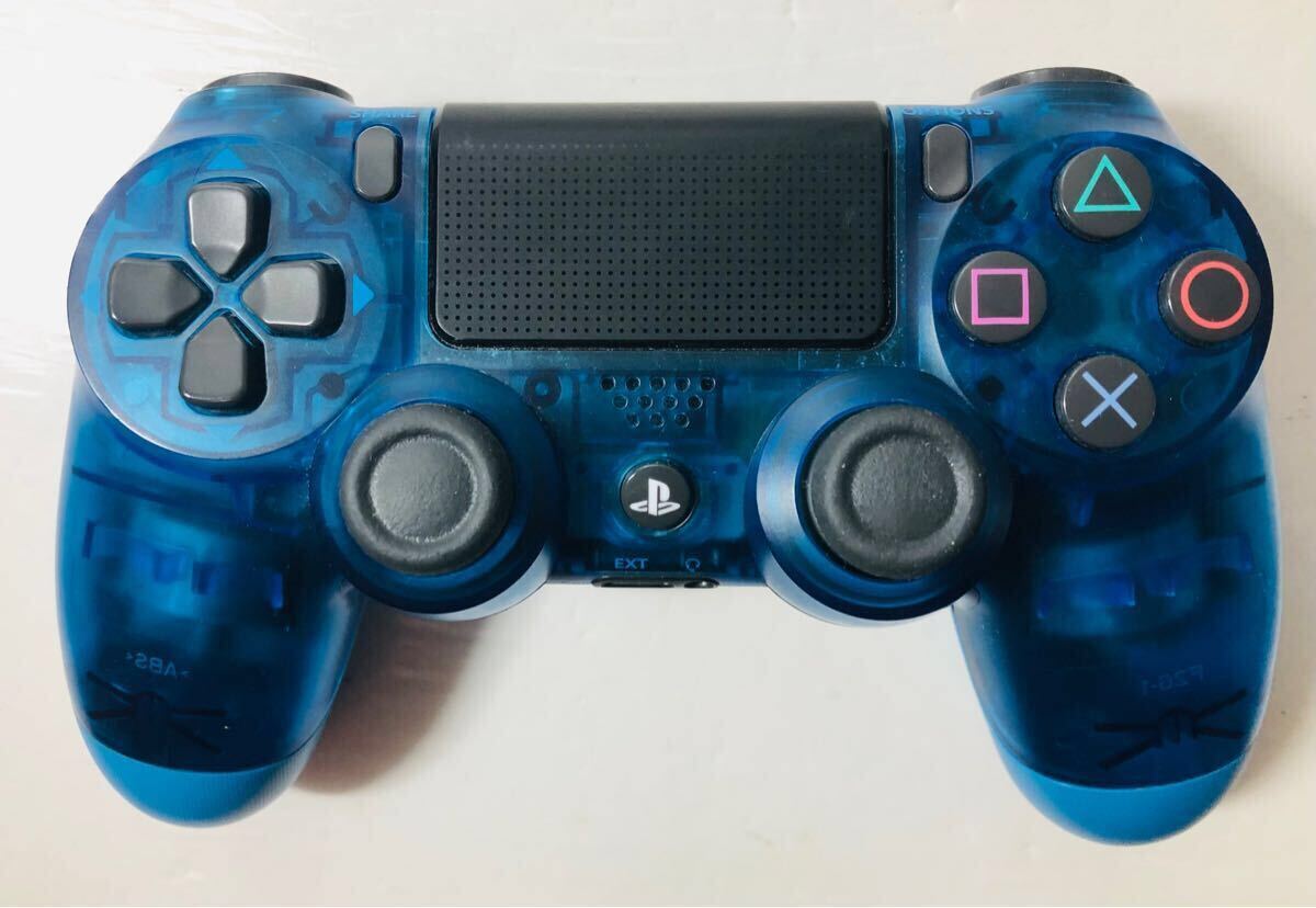DUALSHOCK4 デュアルショック4 ブルークリスタル （ SONY ソニー ゲーム PS4 プレイステーション4 PlayStation4 ）