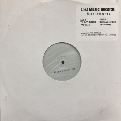 【新宿ALTA】RISCO CONNECTION/IT'S MY HOUSE / REGGAE MUSIC (VERSION)(LMR001)