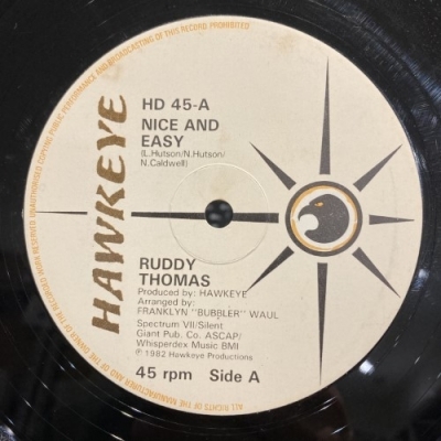 【新宿ALTA】RUDDY THOMAS/NICE AND EASY(HD45)