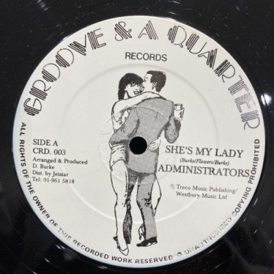 【新宿ALTA】ADMINISTRATORS/SHE'S MY LADY(CRD003)