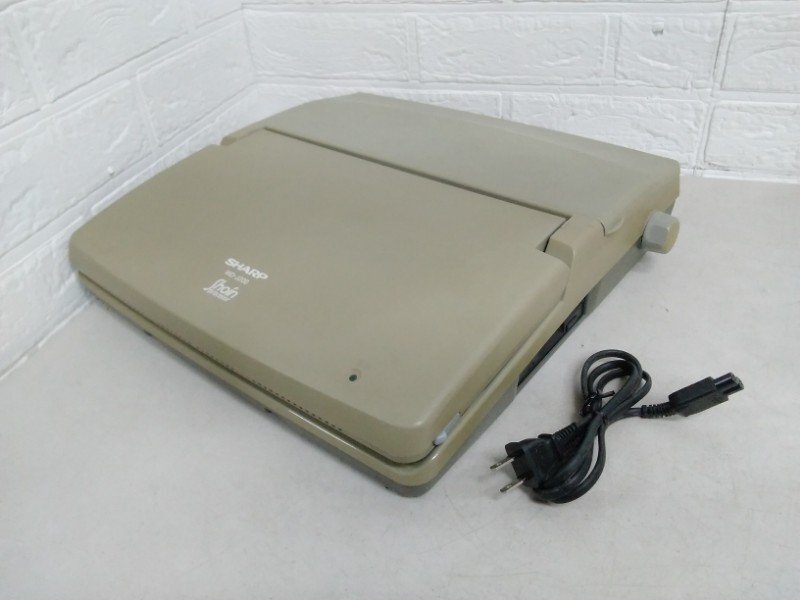 【動作OK】SHARP シャープ WD-J200 ワープロ 書院 動作OK】SHARP シャープ WD-J200 ワープロ 書院