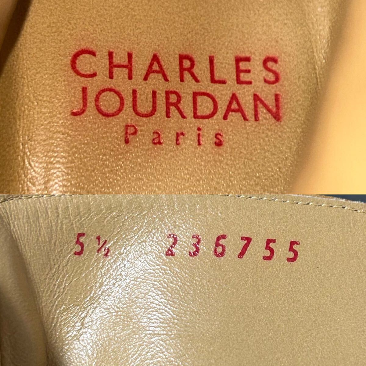 収納BAG付】CHARLES JOURDAN シャルル ジョルダン ショート 収納BAG付】CHARLES JOURDAN シャルル ジョルダン ショート