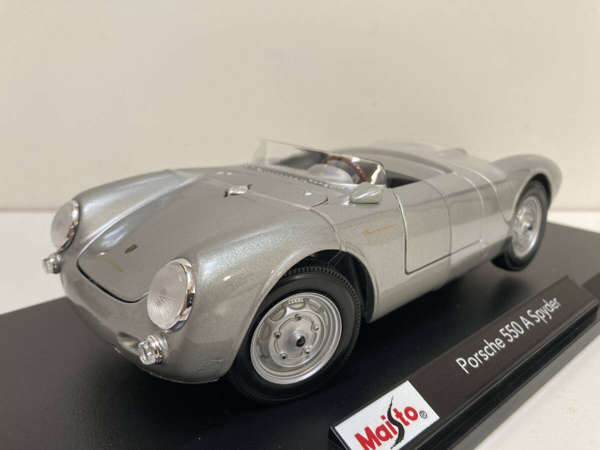 マイスト1/18◆ポルシェ 550 スパイダー◆Porsche 550 A Spyder