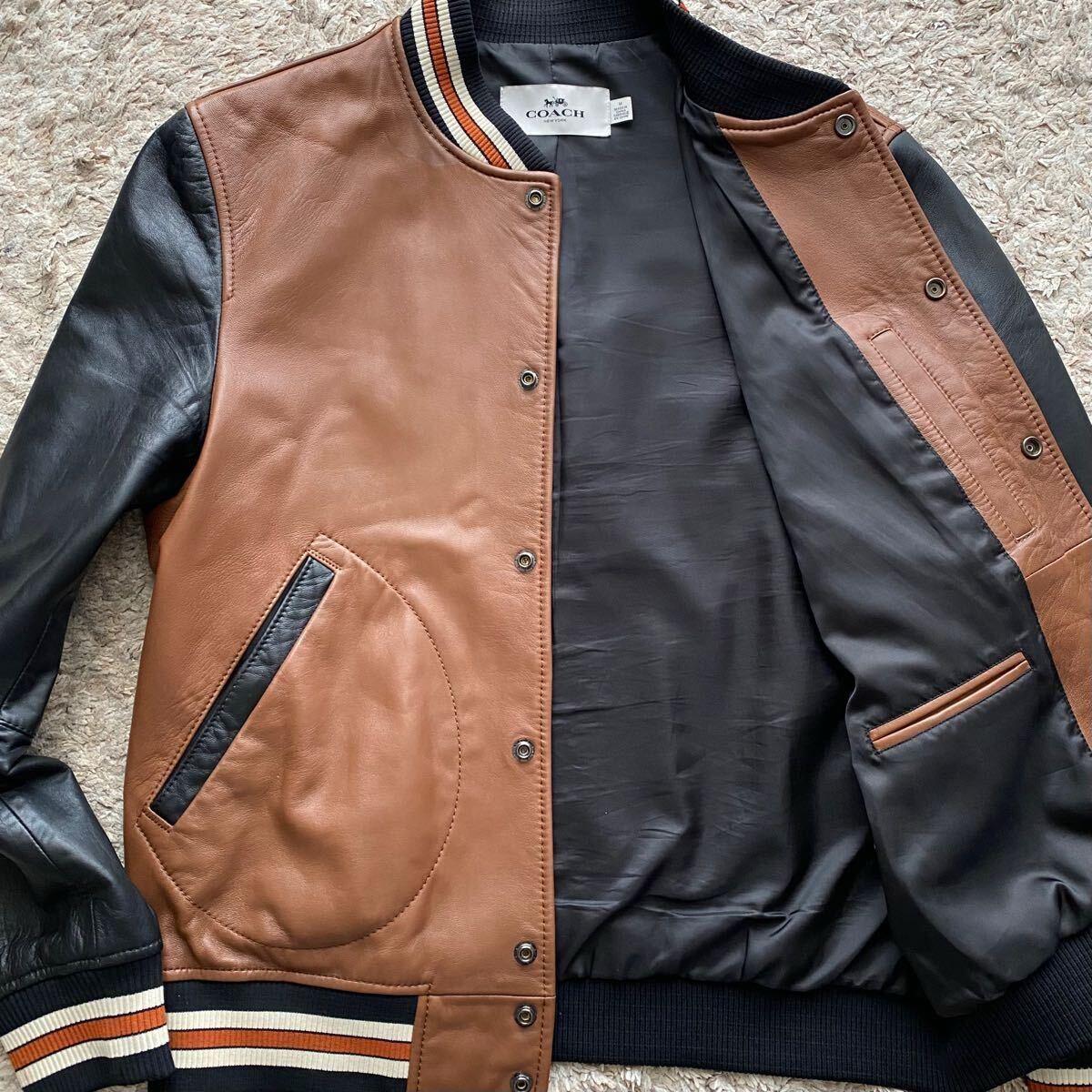 極美品○Lサイズ相当○COACH コーチ レザージャケット 極美品○Lサイズ相当○COACH コーチ レザージャケット