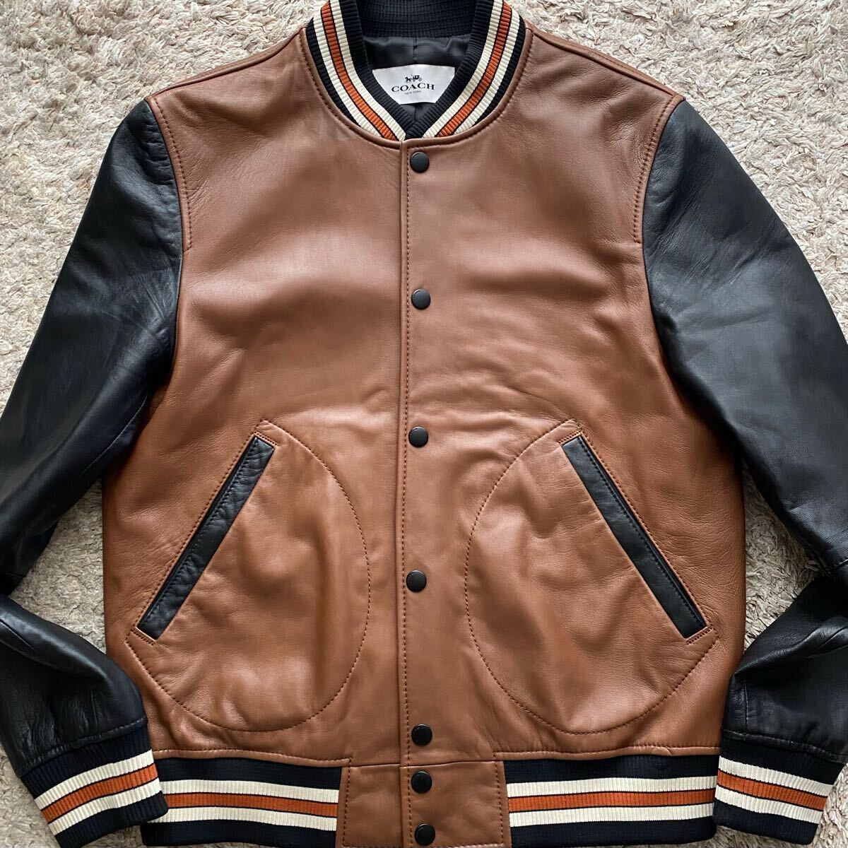 極美品○Lサイズ相当○COACH コーチ レザージャケット 極美品○Lサイズ相当○COACH コーチ レザージャケット
