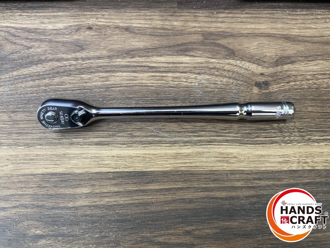♭【美品】nepros/ネプロス 6.3.sqロングラチェットレンチ NBR290L【中古】