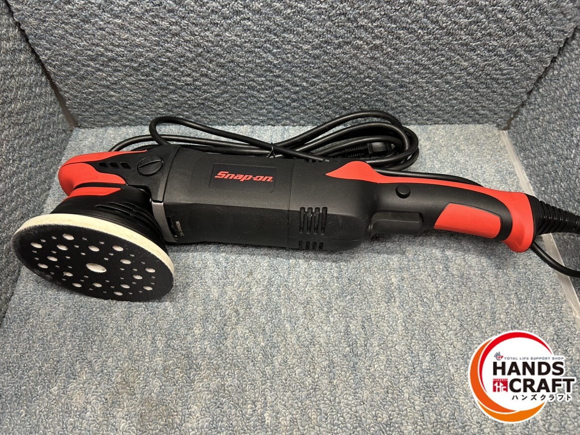 ★中古 スナップオン オービタル デュアルアクション ポリッシャー ETJ2200 100V 125ｍｍ 説明書付 Snap-on