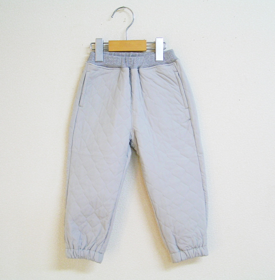 ★新品90cm★DILASH キルトパンツ (グレー) ディラッシュ
